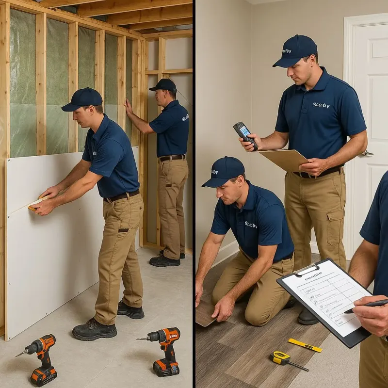 Repairs and Reconstruction process in Wayne, MI
